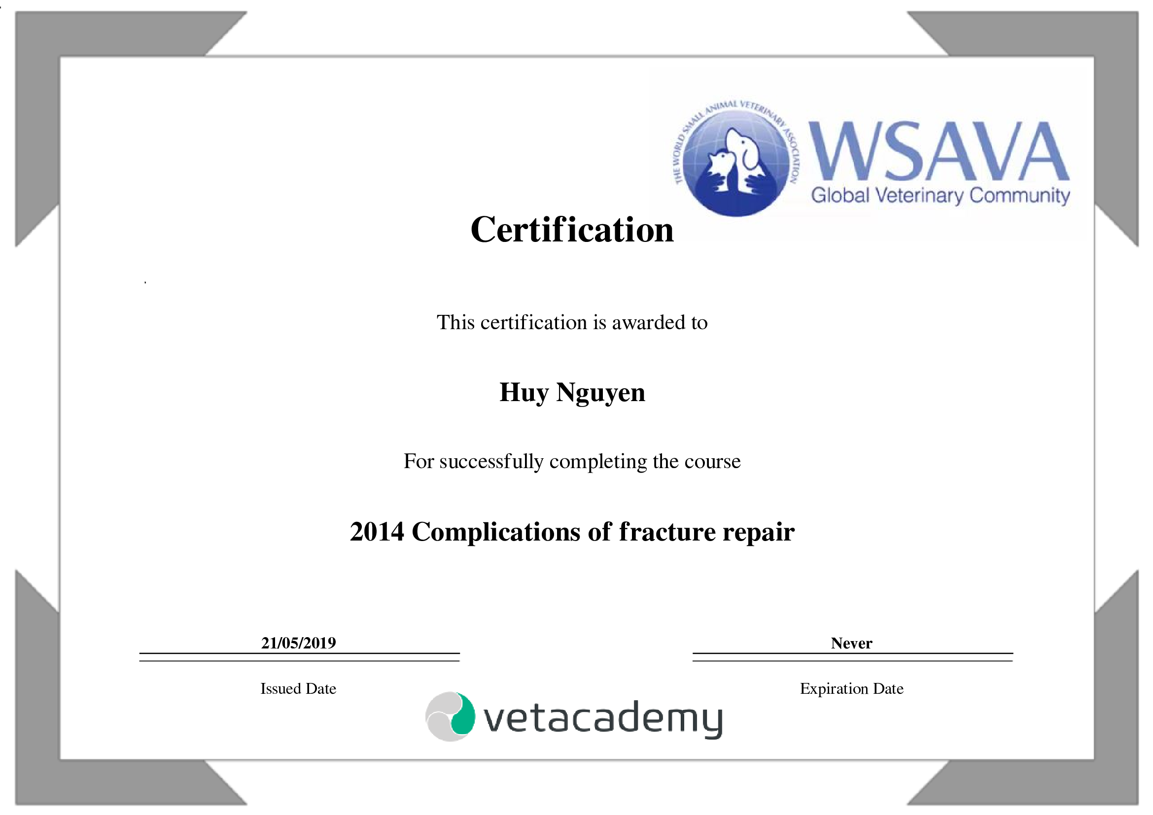 Giấy chứng nhận